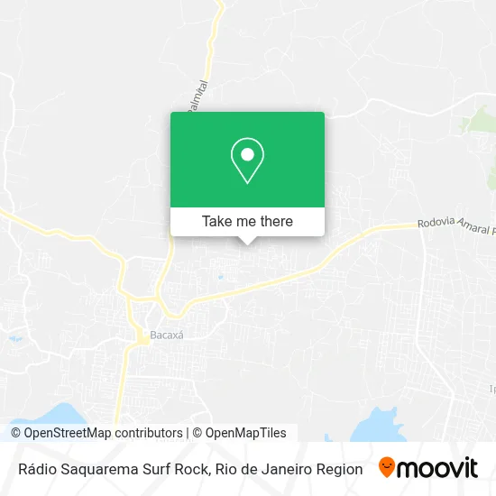 Rádio Saquarema Surf Rock map