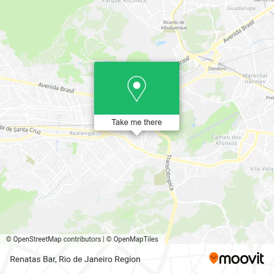 Renatas Bar map