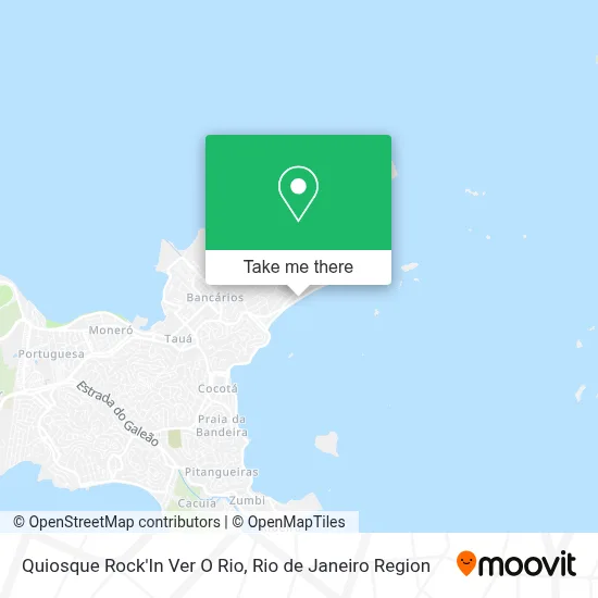 Quiosque Rock'In Ver O Rio map