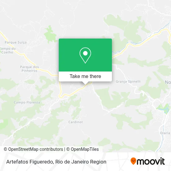 Artefatos Figueredo map