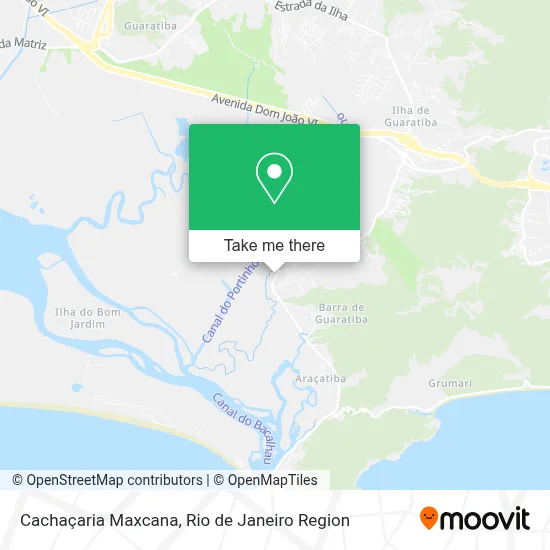 Cachaçaria Maxcana map