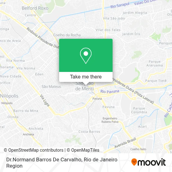 Dr.Normand Barros De Carvalho map