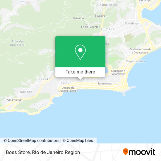 Boss Store map