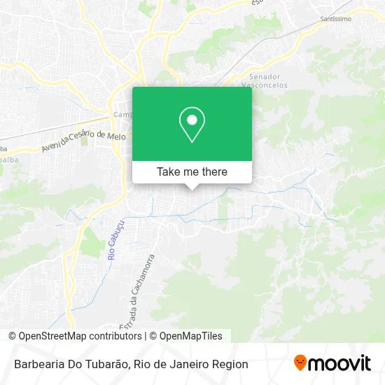 Barbearia Do Tubarão map