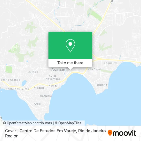 Cevar - Centro De Estudos Em Varejo map