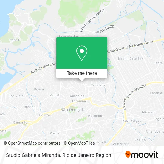 Studio Gabriela Miranda map