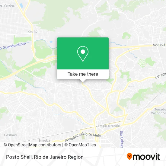 Posto Shell map