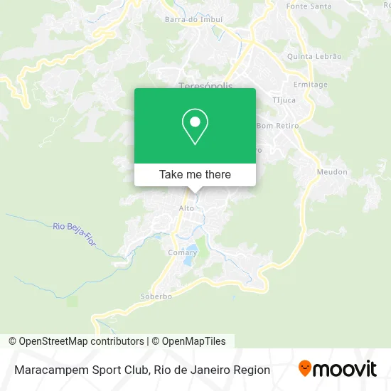 Maracampem Sport Club map