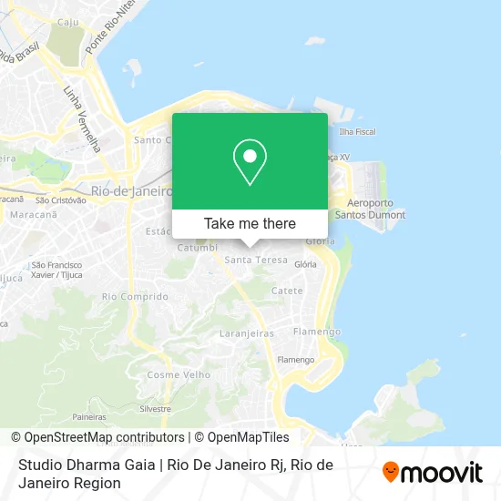 Studio Dharma Gaia | Rio De Janeiro Rj map
