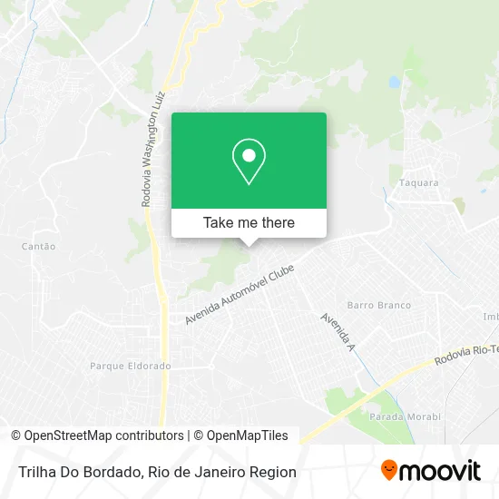 Trilha Do Bordado map
