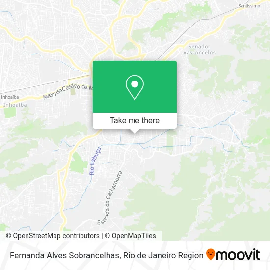 Fernanda Alves Sobrancelhas map