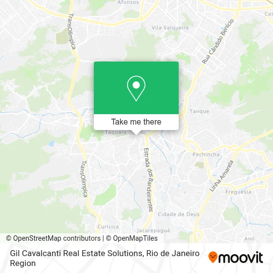 Gil Cavalcanti Real Estate Solutions map
