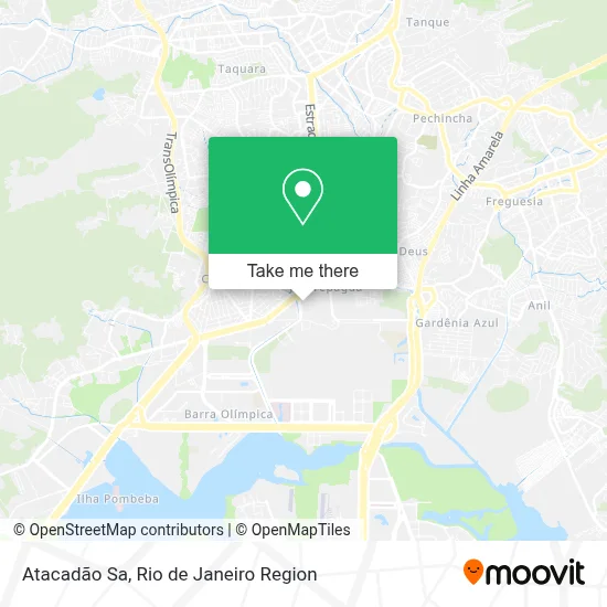 Atacadão Sa map