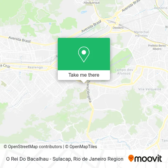 O Rei Do Bacalhau - Sulacap map