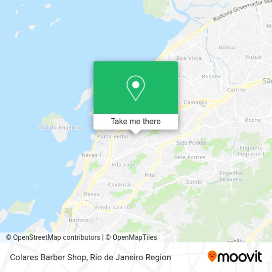 Colares Barber Shop map