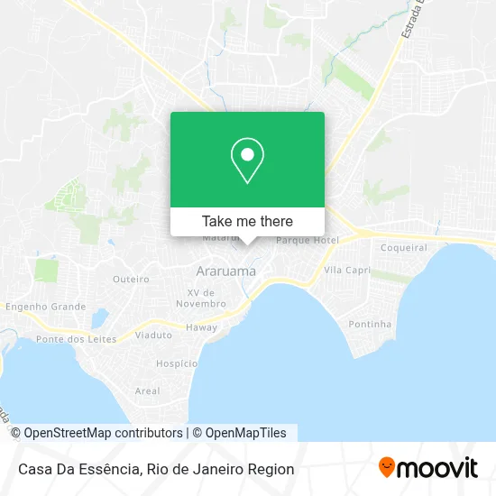 Casa Da Essência map
