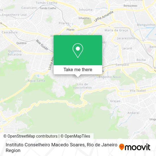 Instituto Conselheiro Macedo Soares map