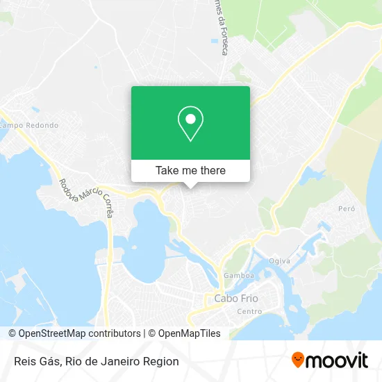 Reis Gás map