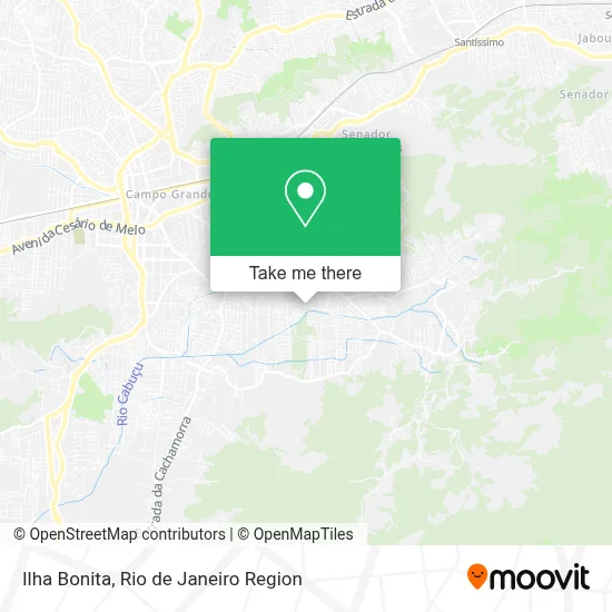 Ilha Bonita map