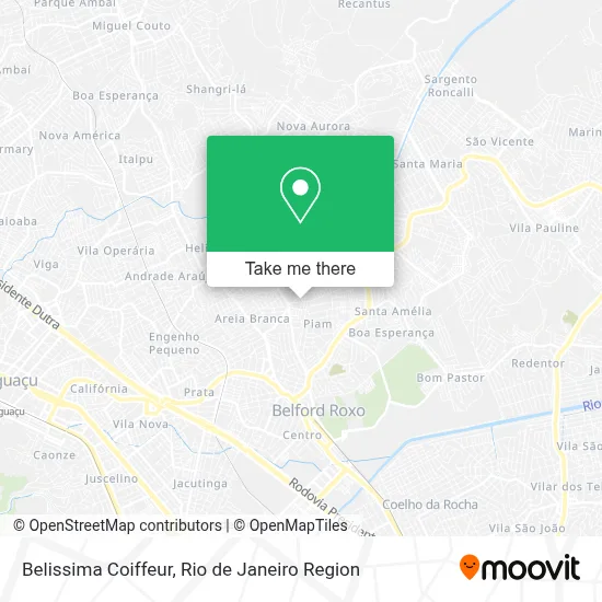 Belissima Coiffeur map