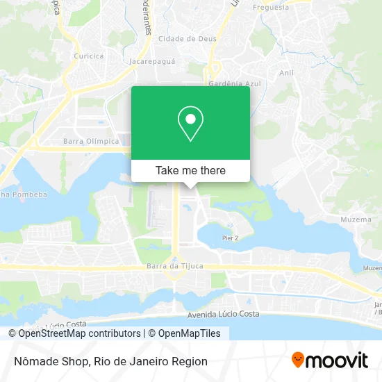 Nômade Shop map