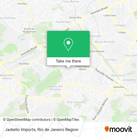 Jadiello Imports map