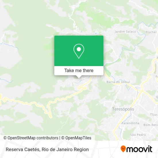 Reserva Caetés map