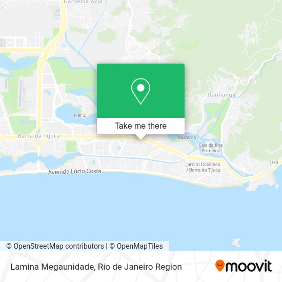Lamina Megaunidade map