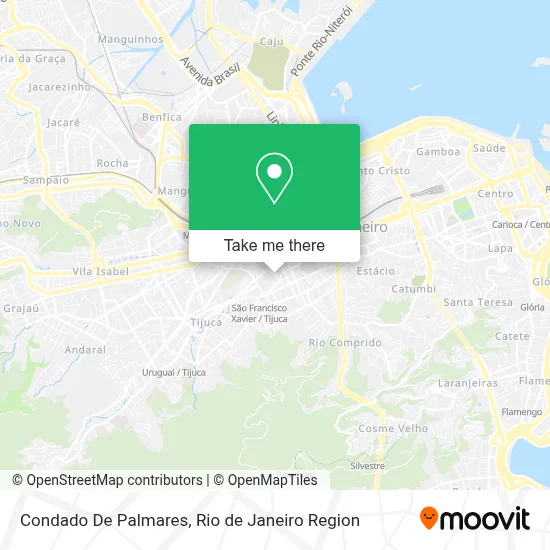 Condado De Palmares map