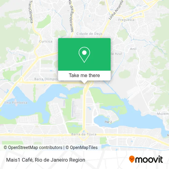 Mais1 Café map