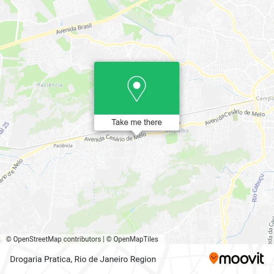 Drogaria Pratica map
