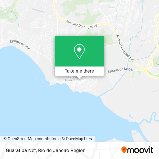 Guaratiba Net map