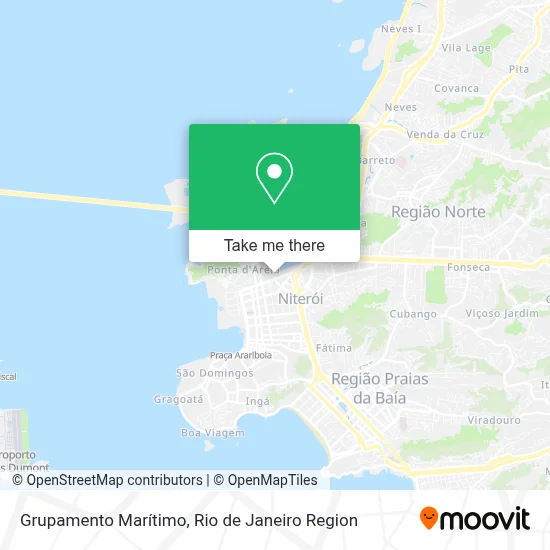 Grupamento Marítimo map