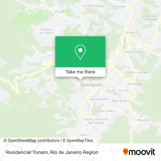 Residencial Yunam map