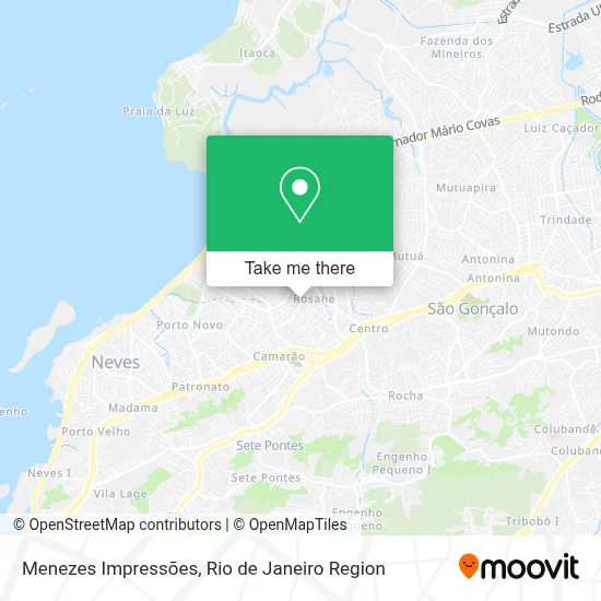 Menezes Impressões map