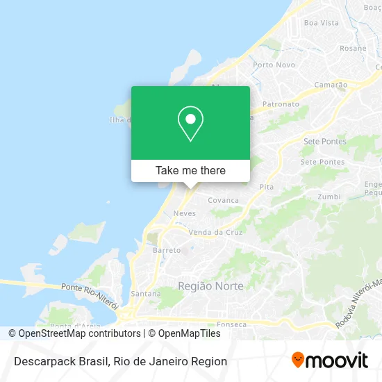 Descarpack Brasil map