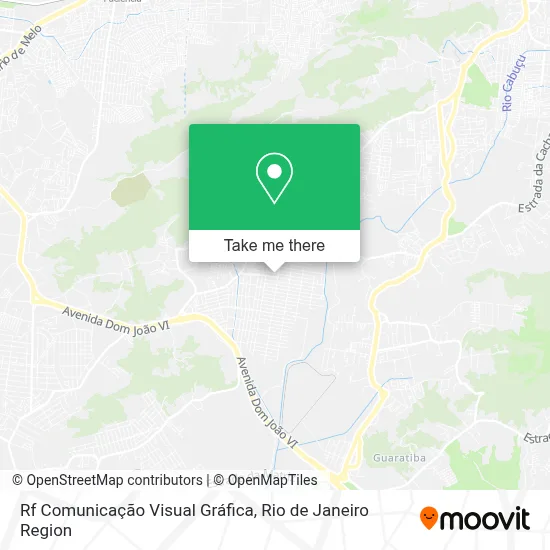 Rf Comunicação Visual Gráfica map