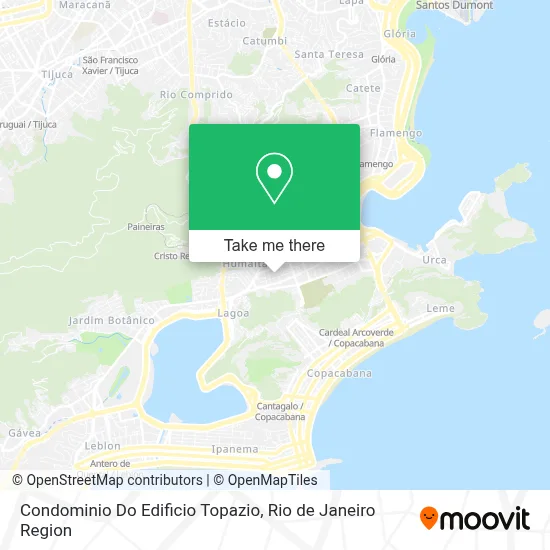 Condominio Do Edificio Topazio map
