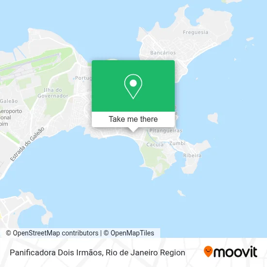 Panificadora Dois Irmãos map