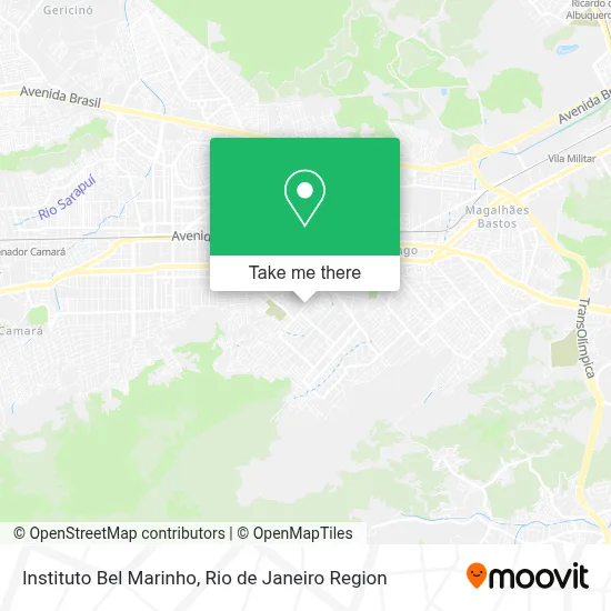 Instituto Bel Marinho map