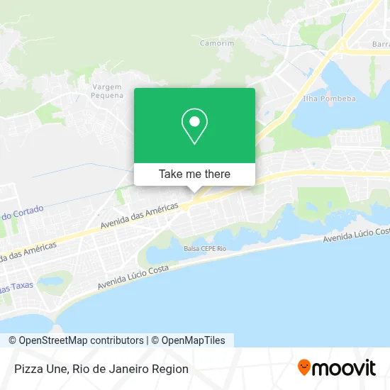 Pizza Une map