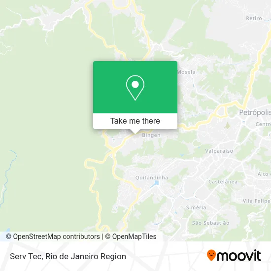 Serv Tec map
