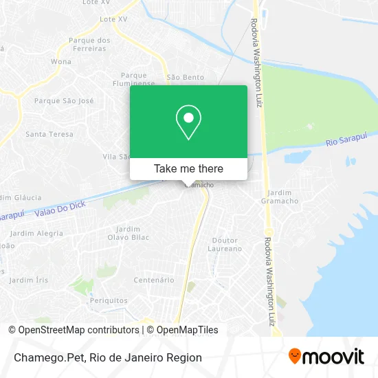 Chamego.Pet map