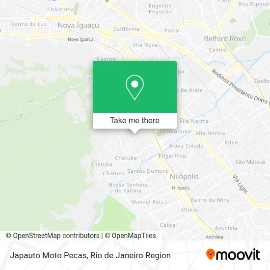 Japauto Moto Pecas map