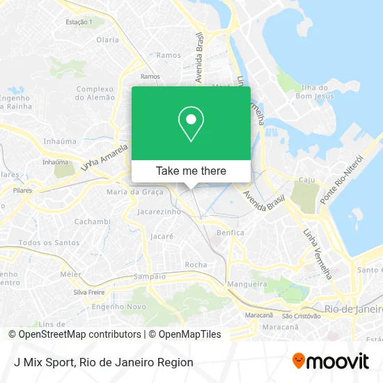 J Mix Sport map