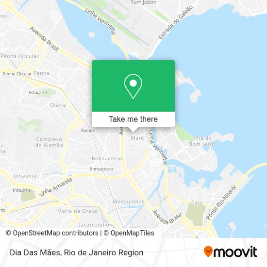 Dia Das Mães map