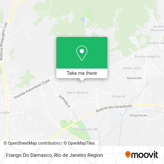 Frango Do Damasco map