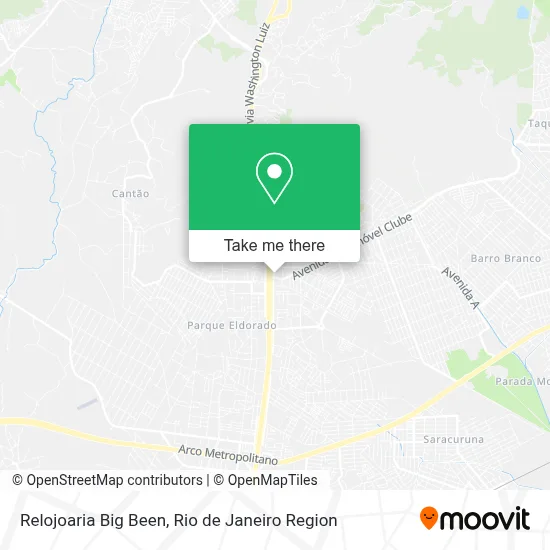 Relojoaria Big Been map