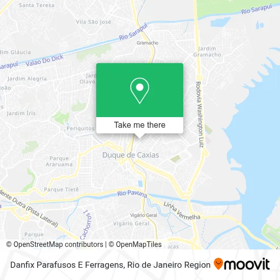 Danfix Parafusos E Ferragens map