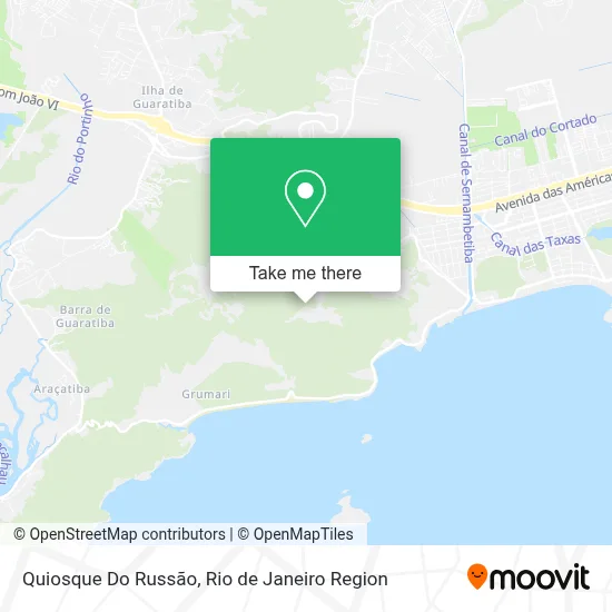 Quiosque Do Russão map